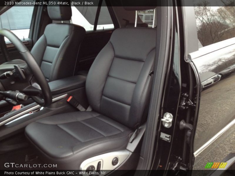 Black / Black 2010 Mercedes-Benz ML 350 4Matic