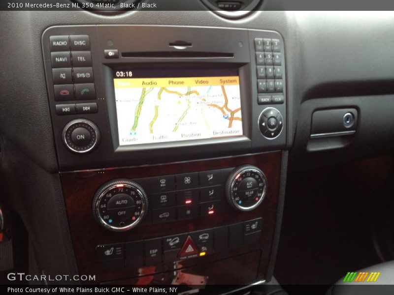 Black / Black 2010 Mercedes-Benz ML 350 4Matic