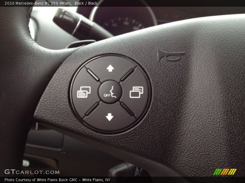 Black / Black 2010 Mercedes-Benz ML 350 4Matic