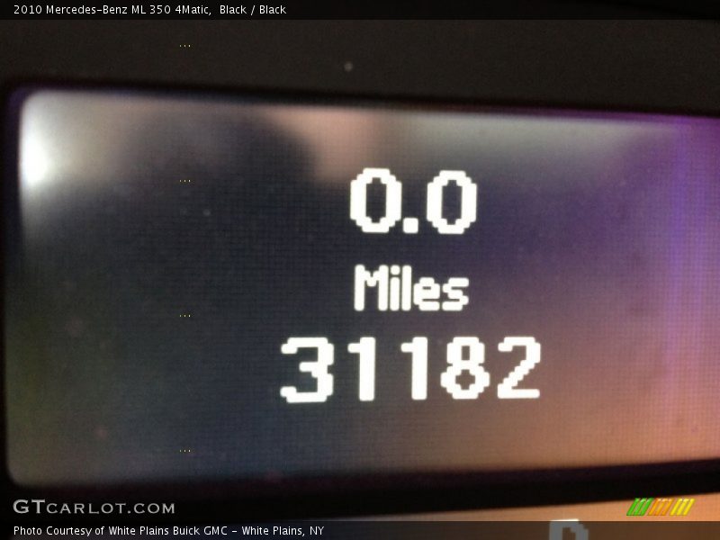 Black / Black 2010 Mercedes-Benz ML 350 4Matic
