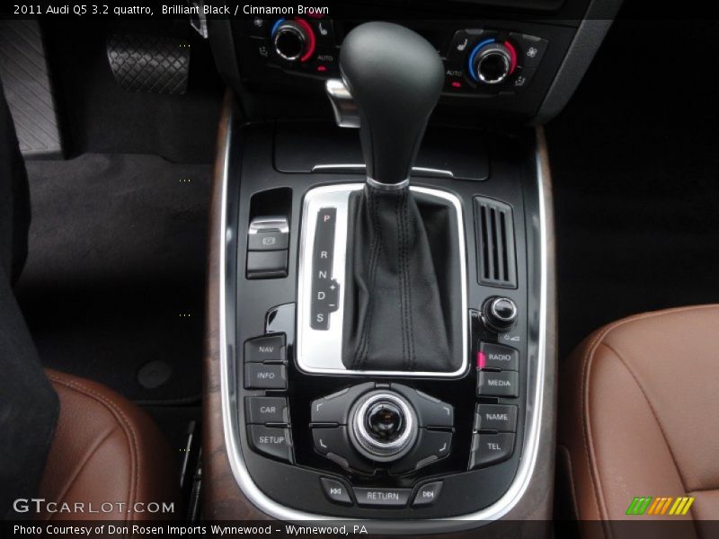 Brilliant Black / Cinnamon Brown 2011 Audi Q5 3.2 quattro