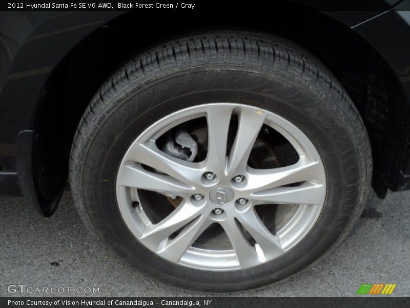  2012 Santa Fe SE V6 AWD Wheel