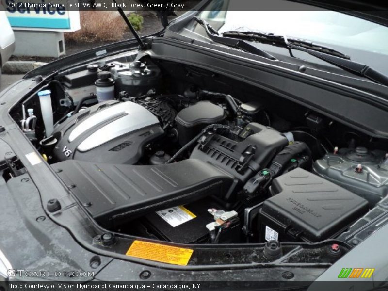  2012 Santa Fe SE V6 AWD Engine - 3.5 Liter DOHC 24-Valve V6
