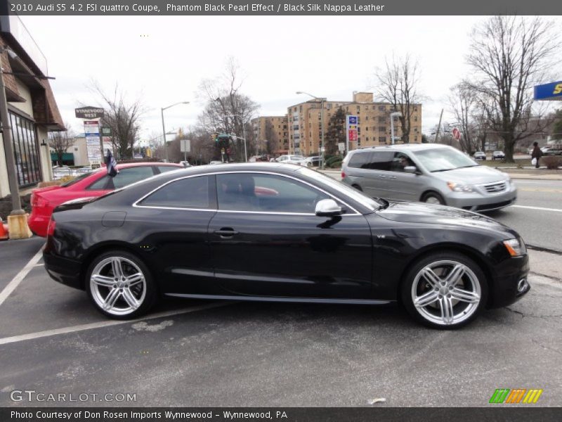 Phantom Black Pearl Effect / Black Silk Nappa Leather 2010 Audi S5 4.2 FSI quattro Coupe