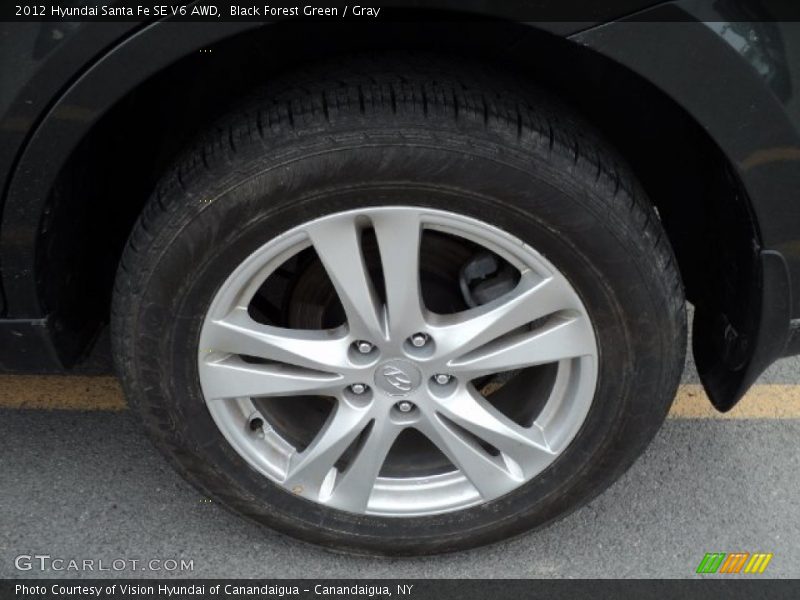  2012 Santa Fe SE V6 AWD Wheel