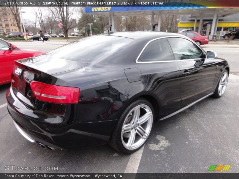 Phantom Black Pearl Effect / Black Silk Nappa Leather 2010 Audi S5 4.2 FSI quattro Coupe