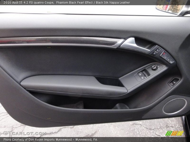 Phantom Black Pearl Effect / Black Silk Nappa Leather 2010 Audi S5 4.2 FSI quattro Coupe
