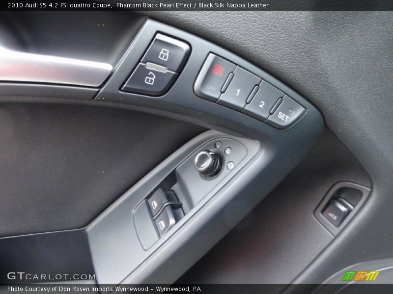 Phantom Black Pearl Effect / Black Silk Nappa Leather 2010 Audi S5 4.2 FSI quattro Coupe