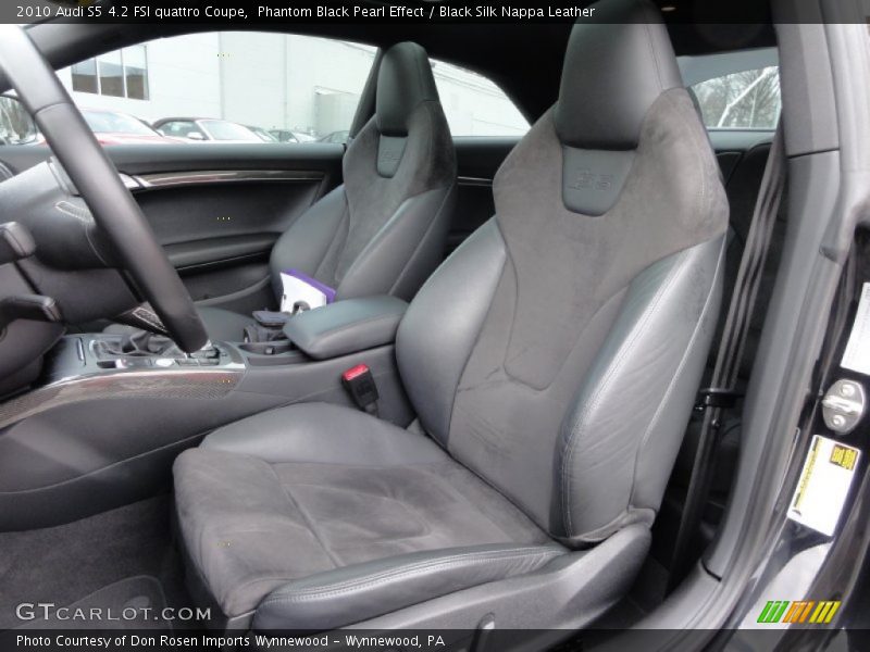 Phantom Black Pearl Effect / Black Silk Nappa Leather 2010 Audi S5 4.2 FSI quattro Coupe
