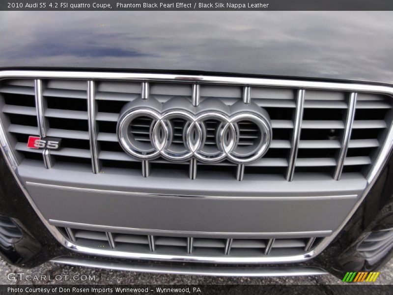 Phantom Black Pearl Effect / Black Silk Nappa Leather 2010 Audi S5 4.2 FSI quattro Coupe