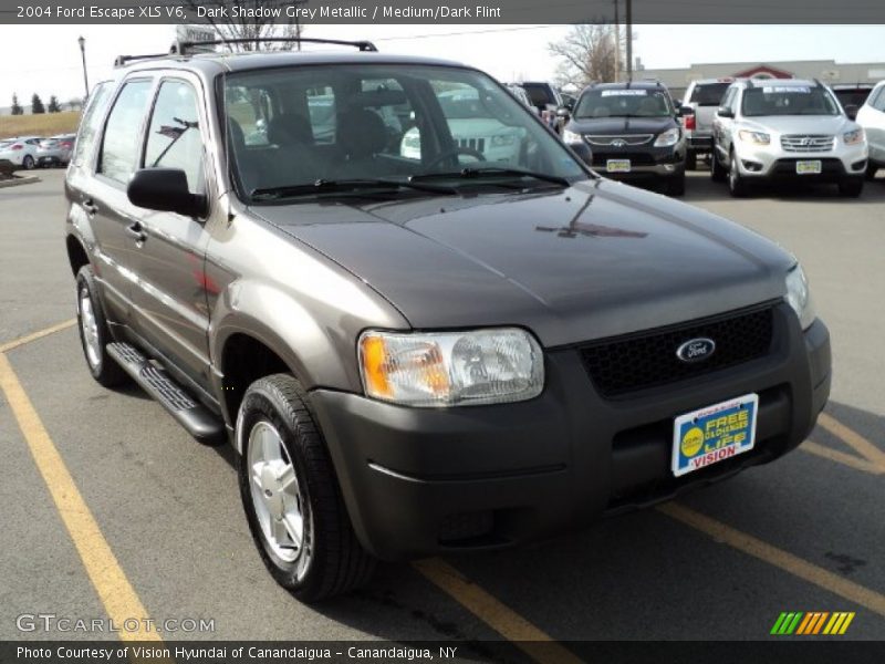 Dark Shadow Grey Metallic / Medium/Dark Flint 2004 Ford Escape XLS V6