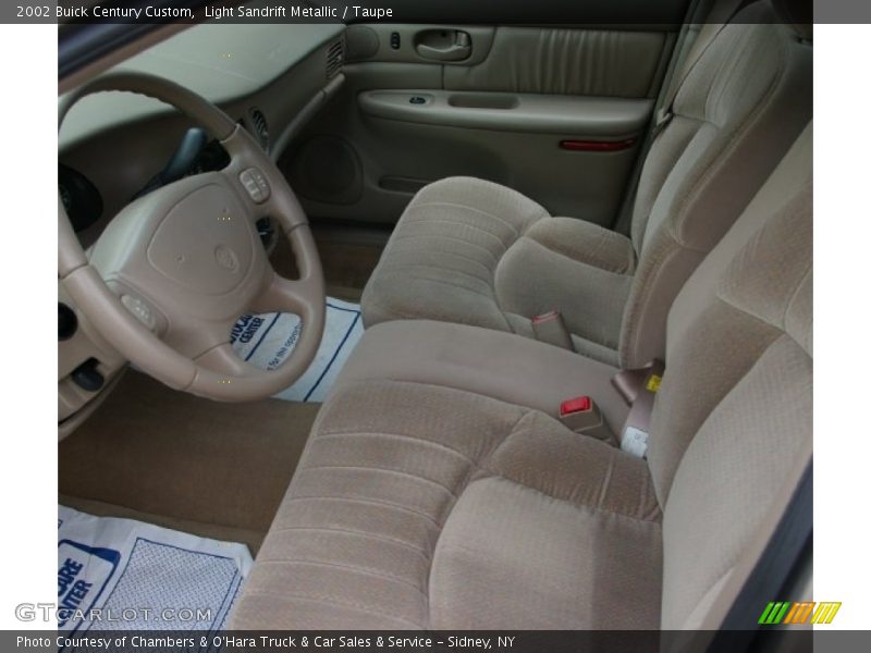 Light Sandrift Metallic / Taupe 2002 Buick Century Custom