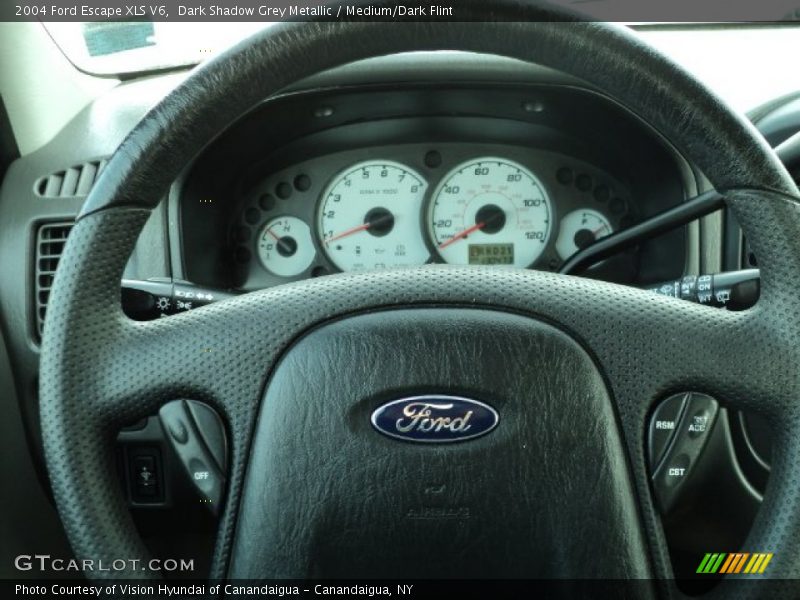 Dark Shadow Grey Metallic / Medium/Dark Flint 2004 Ford Escape XLS V6