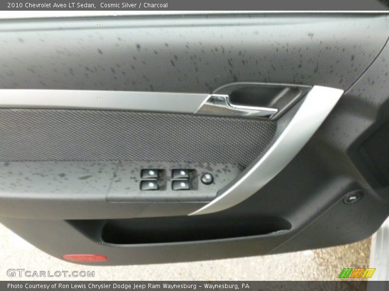 Cosmic Silver / Charcoal 2010 Chevrolet Aveo LT Sedan