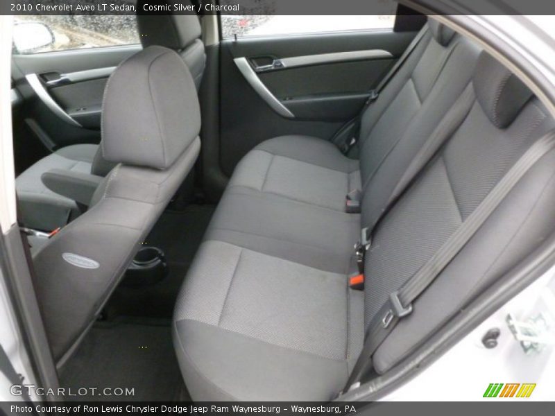 Cosmic Silver / Charcoal 2010 Chevrolet Aveo LT Sedan