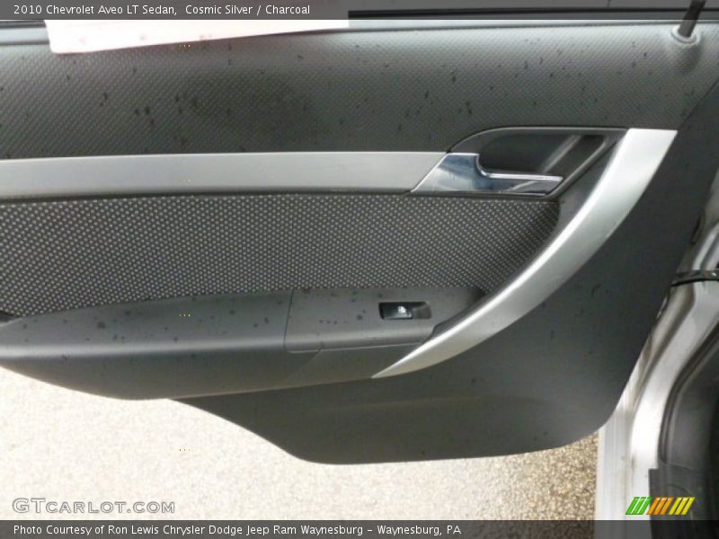 Cosmic Silver / Charcoal 2010 Chevrolet Aveo LT Sedan