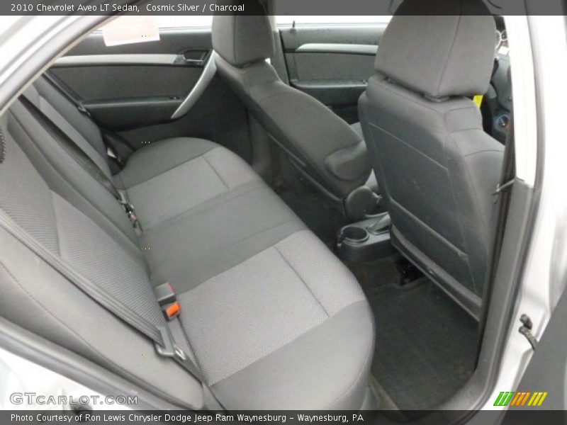 Cosmic Silver / Charcoal 2010 Chevrolet Aveo LT Sedan