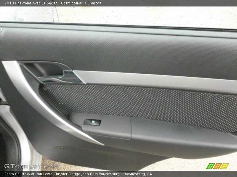 Cosmic Silver / Charcoal 2010 Chevrolet Aveo LT Sedan