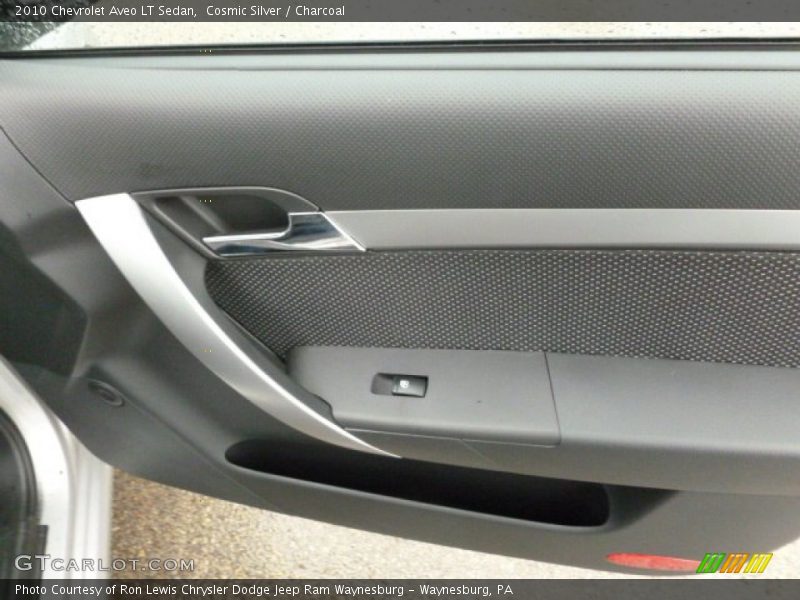 Cosmic Silver / Charcoal 2010 Chevrolet Aveo LT Sedan