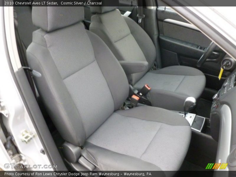 Cosmic Silver / Charcoal 2010 Chevrolet Aveo LT Sedan