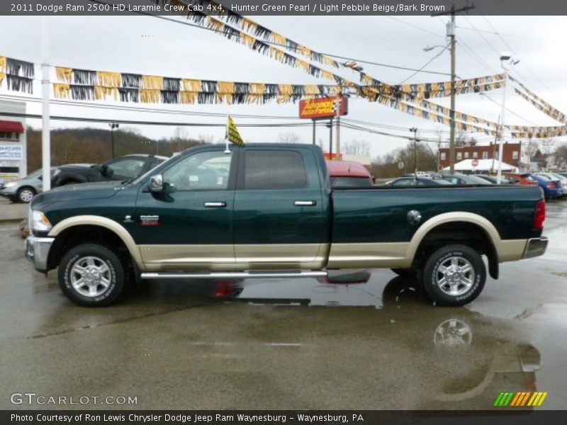  2011 Ram 2500 HD Laramie Crew Cab 4x4 Hunter Green Pearl