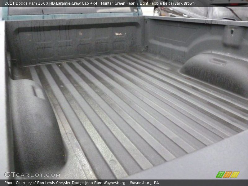 Hunter Green Pearl / Light Pebble Beige/Bark Brown 2011 Dodge Ram 2500 HD Laramie Crew Cab 4x4