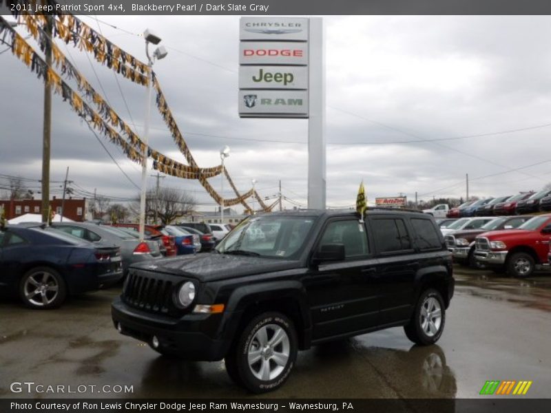 Blackberry Pearl / Dark Slate Gray 2011 Jeep Patriot Sport 4x4