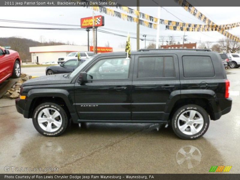 Blackberry Pearl / Dark Slate Gray 2011 Jeep Patriot Sport 4x4