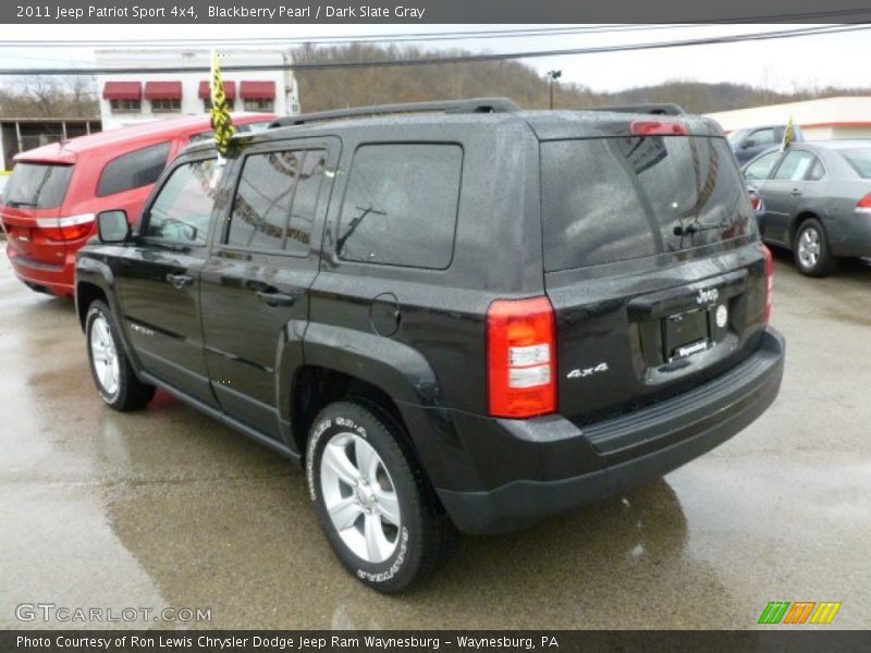 Blackberry Pearl / Dark Slate Gray 2011 Jeep Patriot Sport 4x4