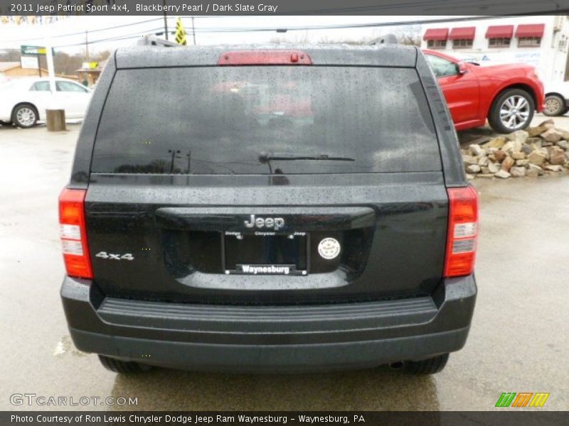 Blackberry Pearl / Dark Slate Gray 2011 Jeep Patriot Sport 4x4