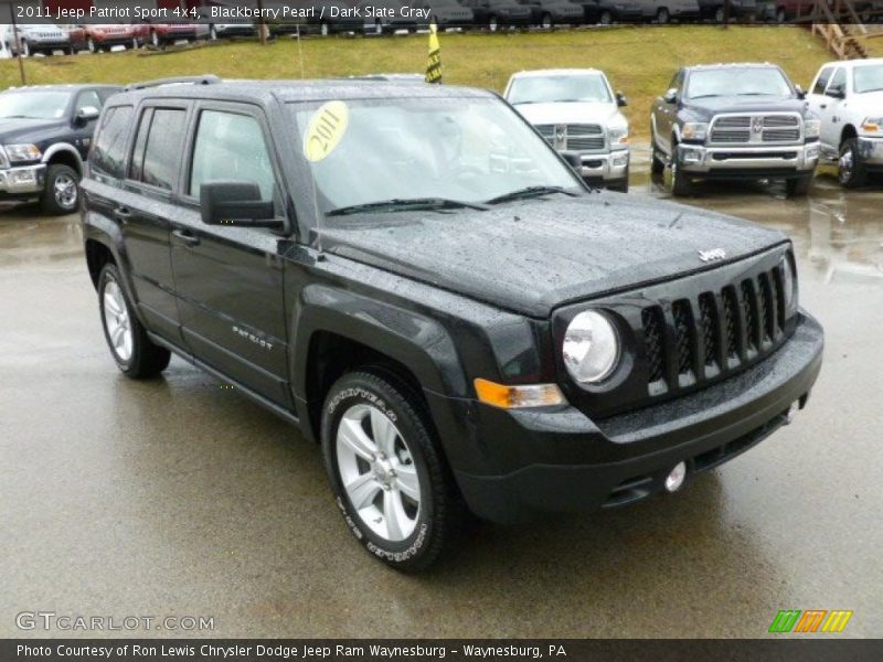 Blackberry Pearl / Dark Slate Gray 2011 Jeep Patriot Sport 4x4