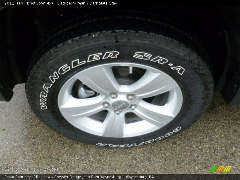 Blackberry Pearl / Dark Slate Gray 2011 Jeep Patriot Sport 4x4