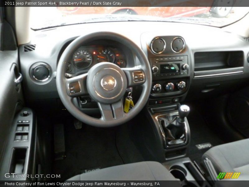 Blackberry Pearl / Dark Slate Gray 2011 Jeep Patriot Sport 4x4
