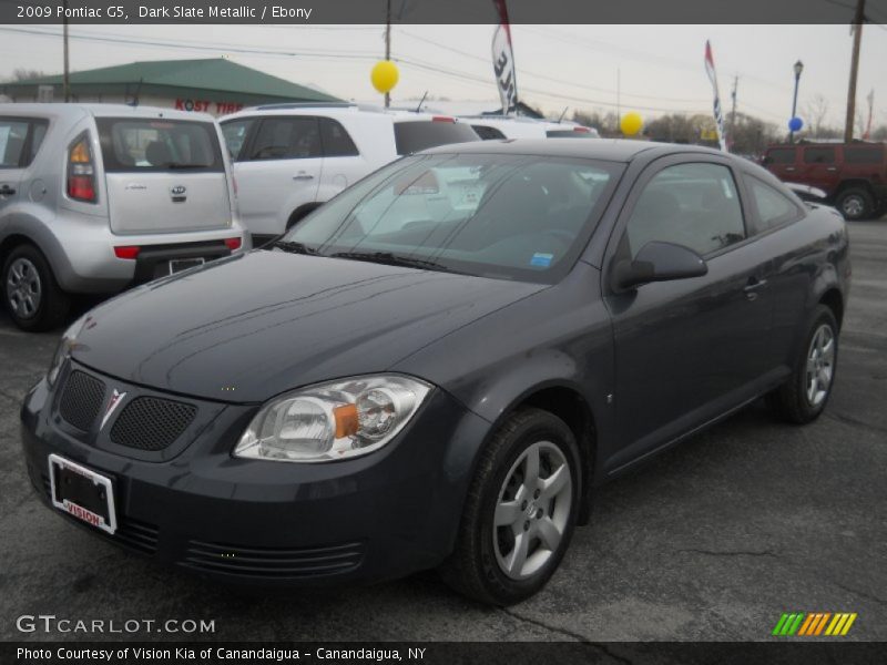 Dark Slate Metallic / Ebony 2009 Pontiac G5