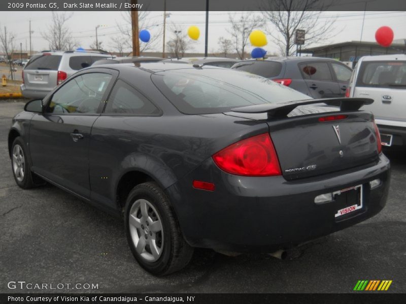 Dark Slate Metallic / Ebony 2009 Pontiac G5