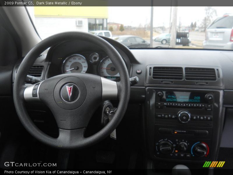 Dark Slate Metallic / Ebony 2009 Pontiac G5