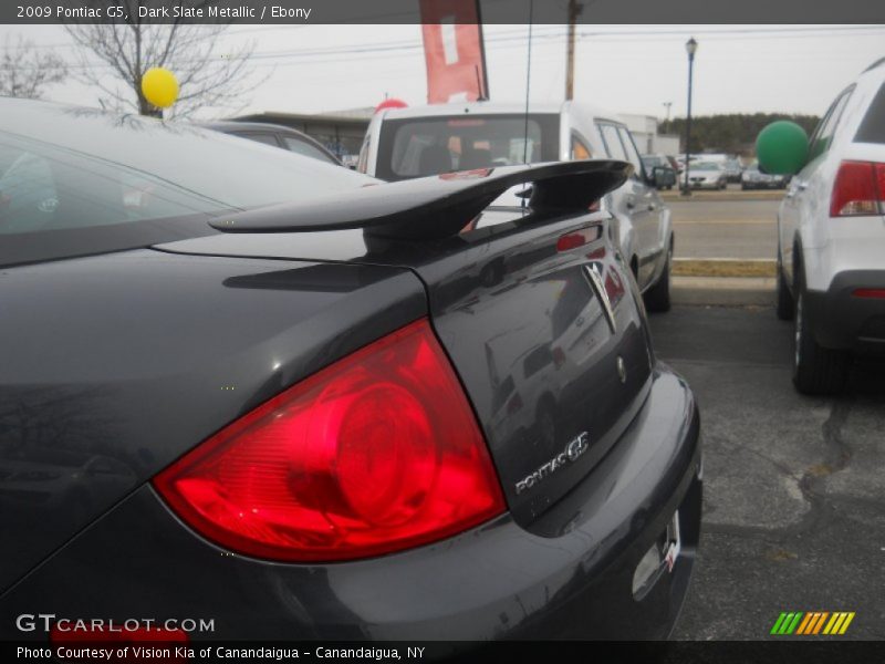 Dark Slate Metallic / Ebony 2009 Pontiac G5