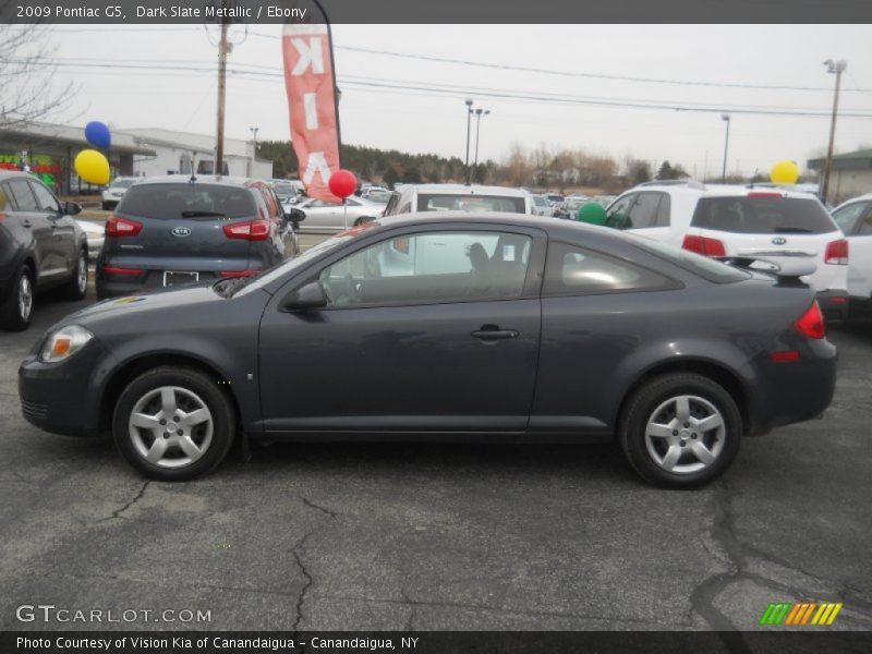 Dark Slate Metallic / Ebony 2009 Pontiac G5
