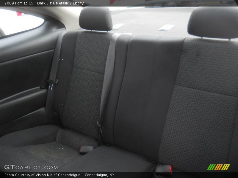 Dark Slate Metallic / Ebony 2009 Pontiac G5