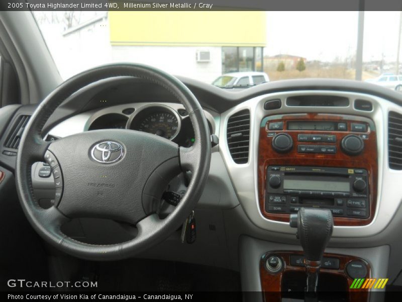 Millenium Silver Metallic / Gray 2005 Toyota Highlander Limited 4WD