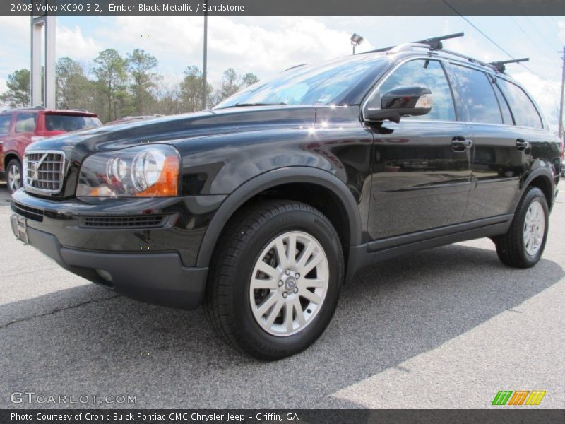 Ember Black Metallic / Sandstone 2008 Volvo XC90 3.2