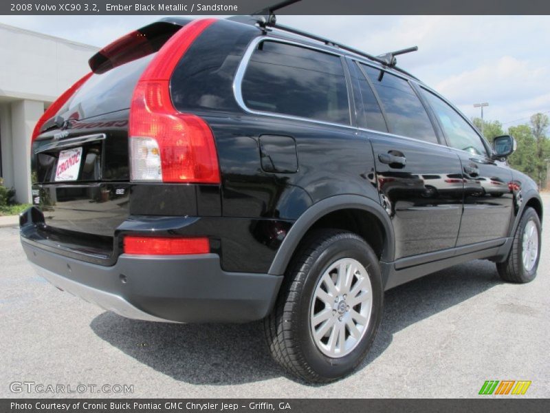 Ember Black Metallic / Sandstone 2008 Volvo XC90 3.2