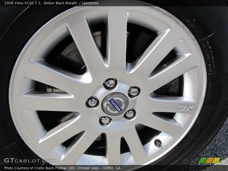 Ember Black Metallic / Sandstone 2008 Volvo XC90 3.2