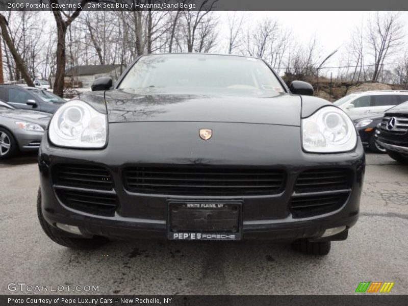 Dark Sea Blue / Havanna/Sand Beige 2006 Porsche Cayenne S