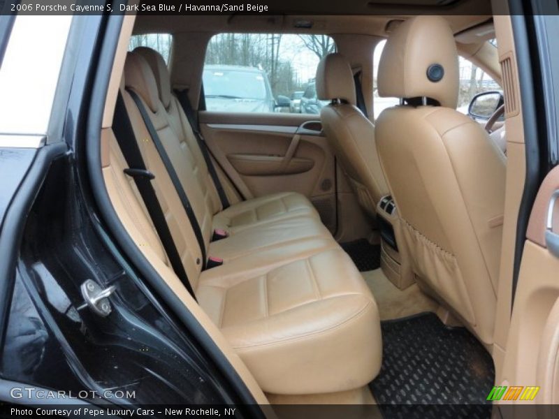 Dark Sea Blue / Havanna/Sand Beige 2006 Porsche Cayenne S