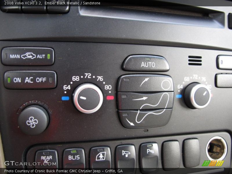 Ember Black Metallic / Sandstone 2008 Volvo XC90 3.2