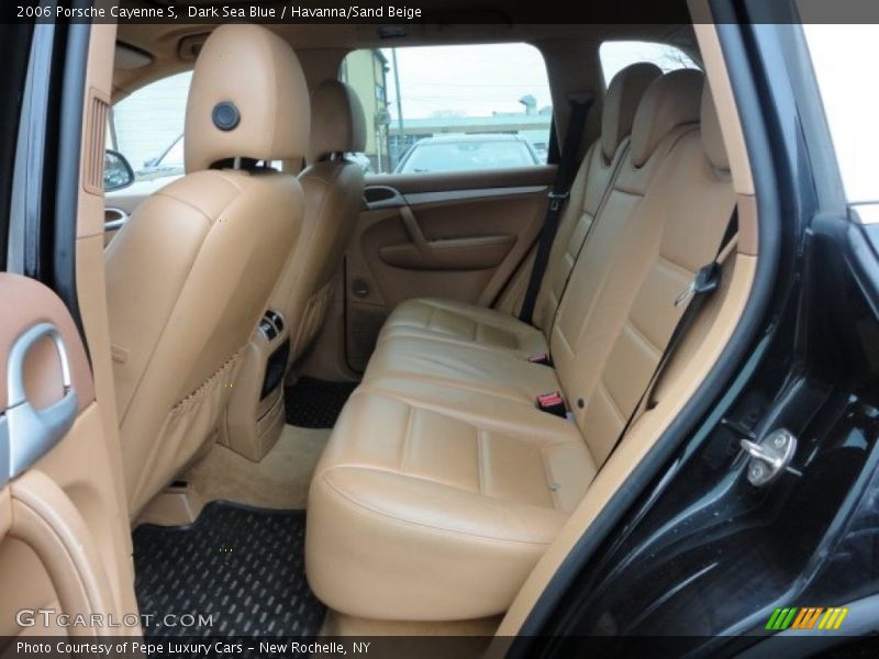 Dark Sea Blue / Havanna/Sand Beige 2006 Porsche Cayenne S