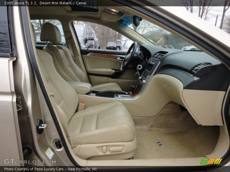 Desert Mist Metallic / Camel 2005 Acura TL 3.2