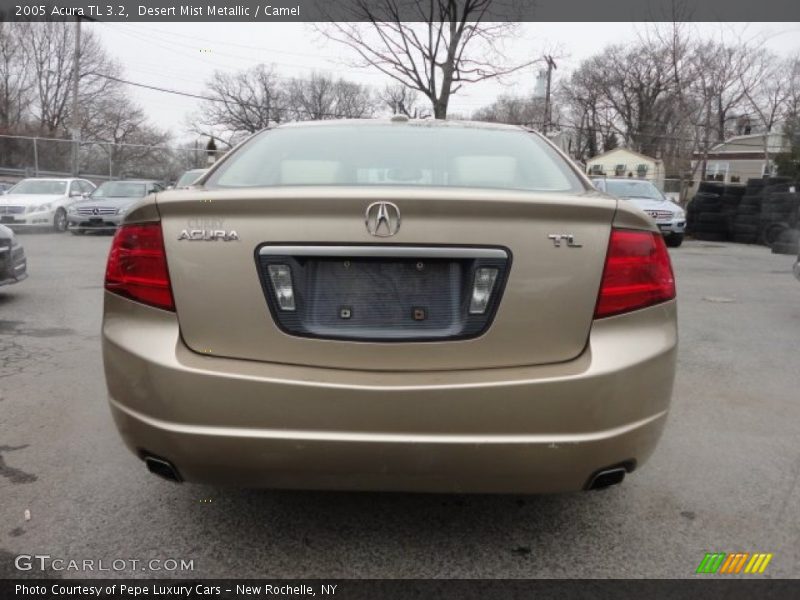 Desert Mist Metallic / Camel 2005 Acura TL 3.2