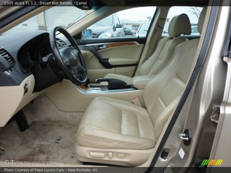 Desert Mist Metallic / Camel 2005 Acura TL 3.2